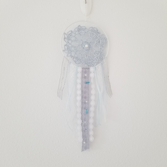 ๐ธ Small One-of-a-kind Unique Handmade Boho Dream Catcher Wall Home Decor - Picture 2 of 5